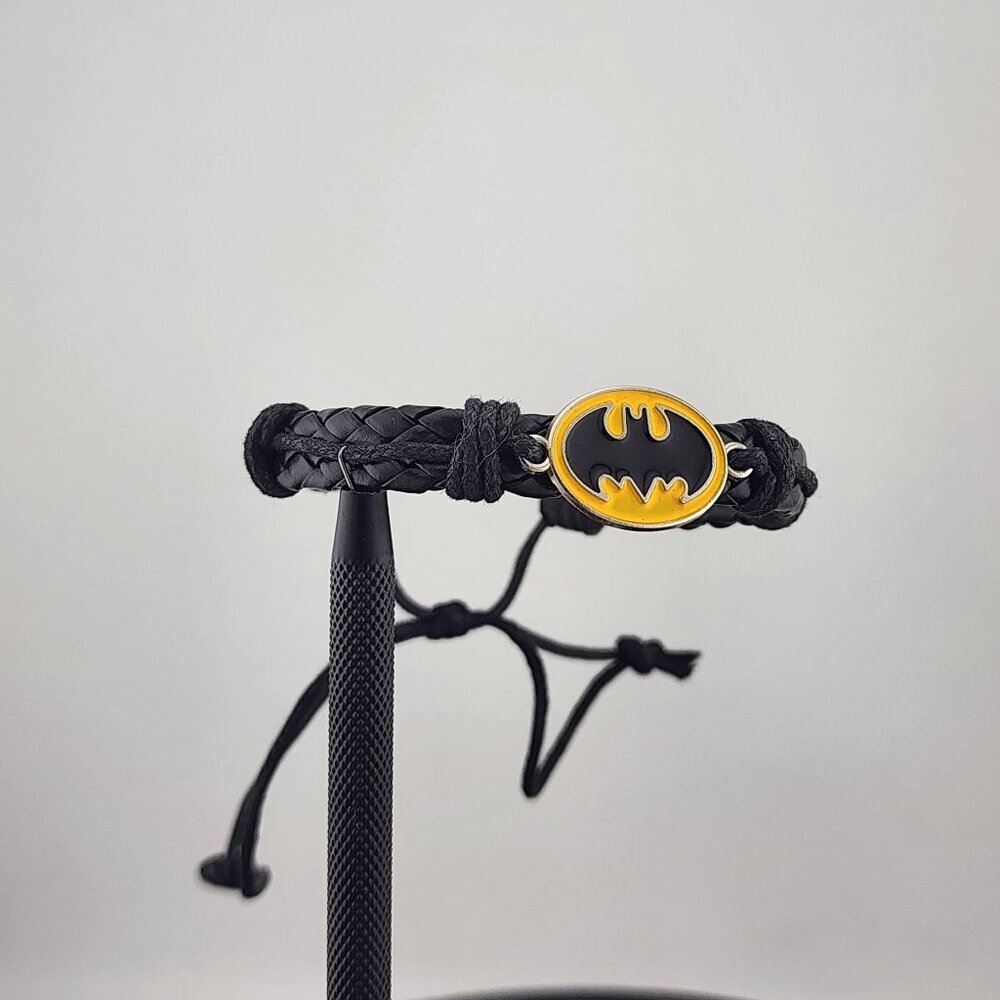Batman Faux Leather Bracelet – Brand New, Stylish & Bold